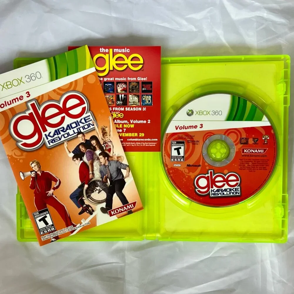 Karaoke Revolution: Glee - Volume 3 - Microsoft Xbox 360, 2011